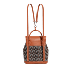 Goyard Alpin Mini Backpack Black Tan