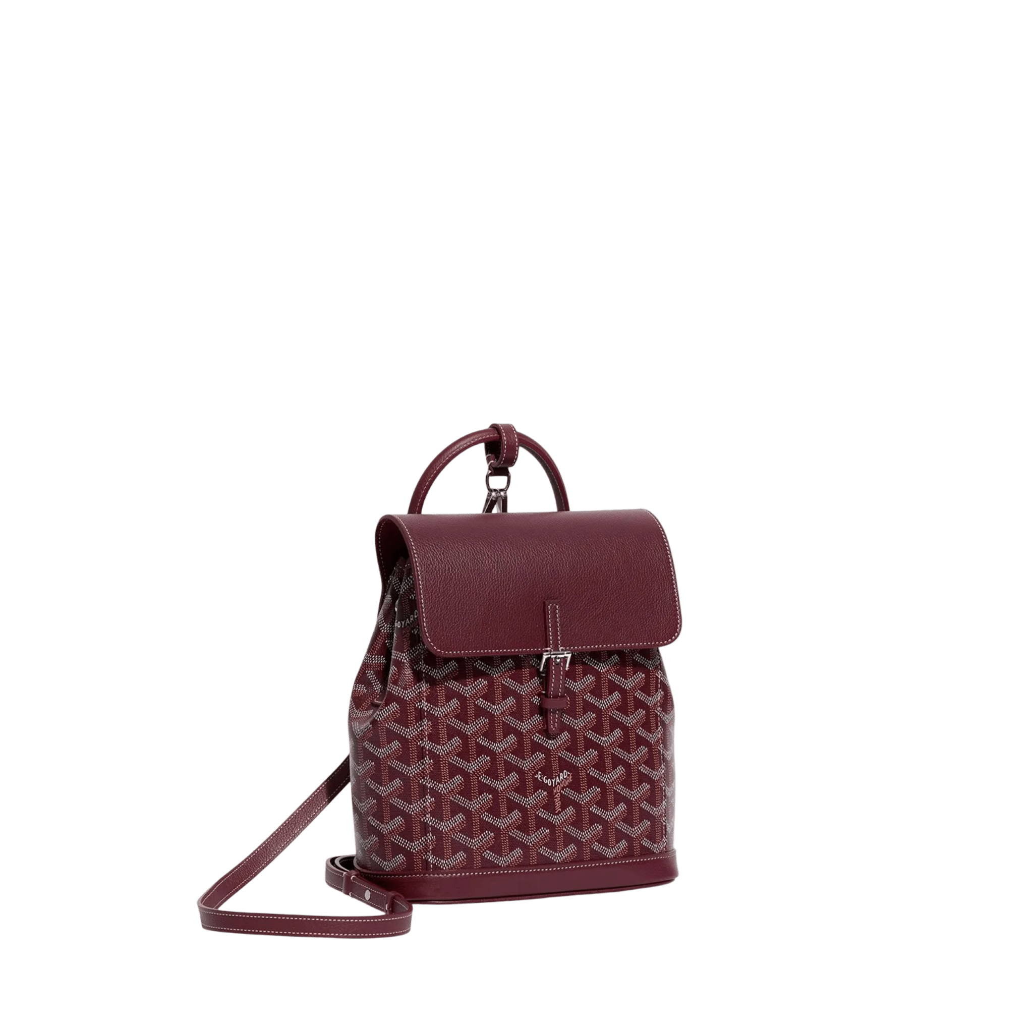 Goyard Alpin Mini Backpack Burgundy