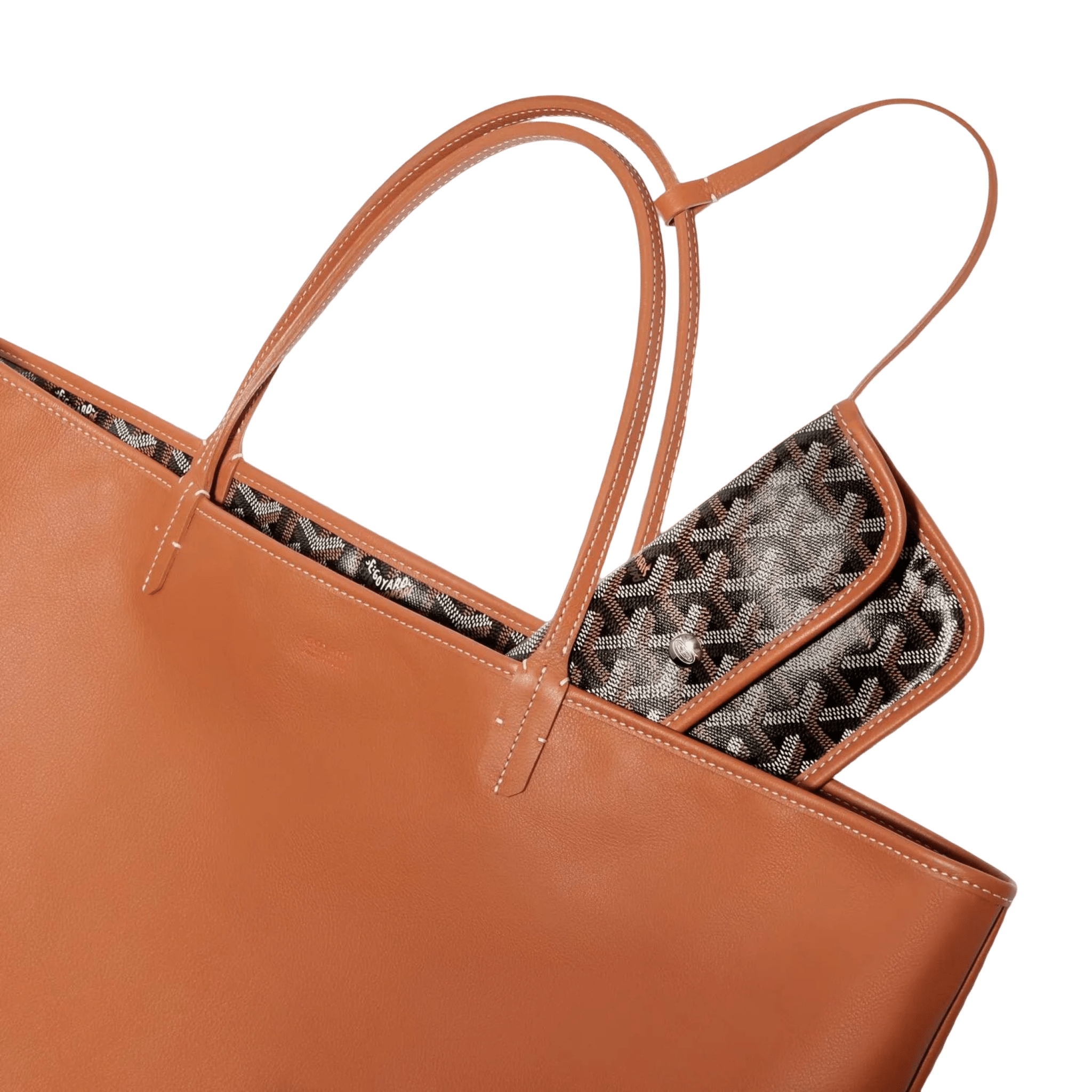 Goyard Anjou GM Bag Black Tan