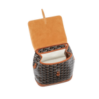 Goyard Alpin Mini Backpack Black Tan