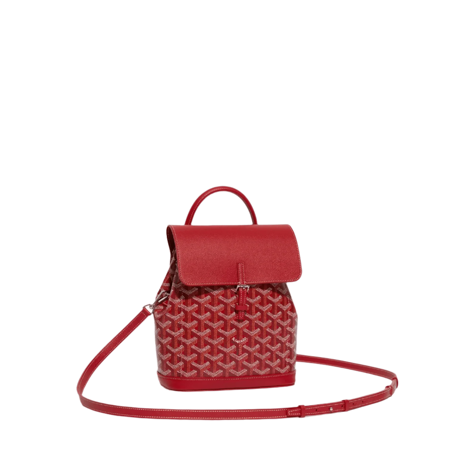 Goyard Alpin Mini Backpack Red