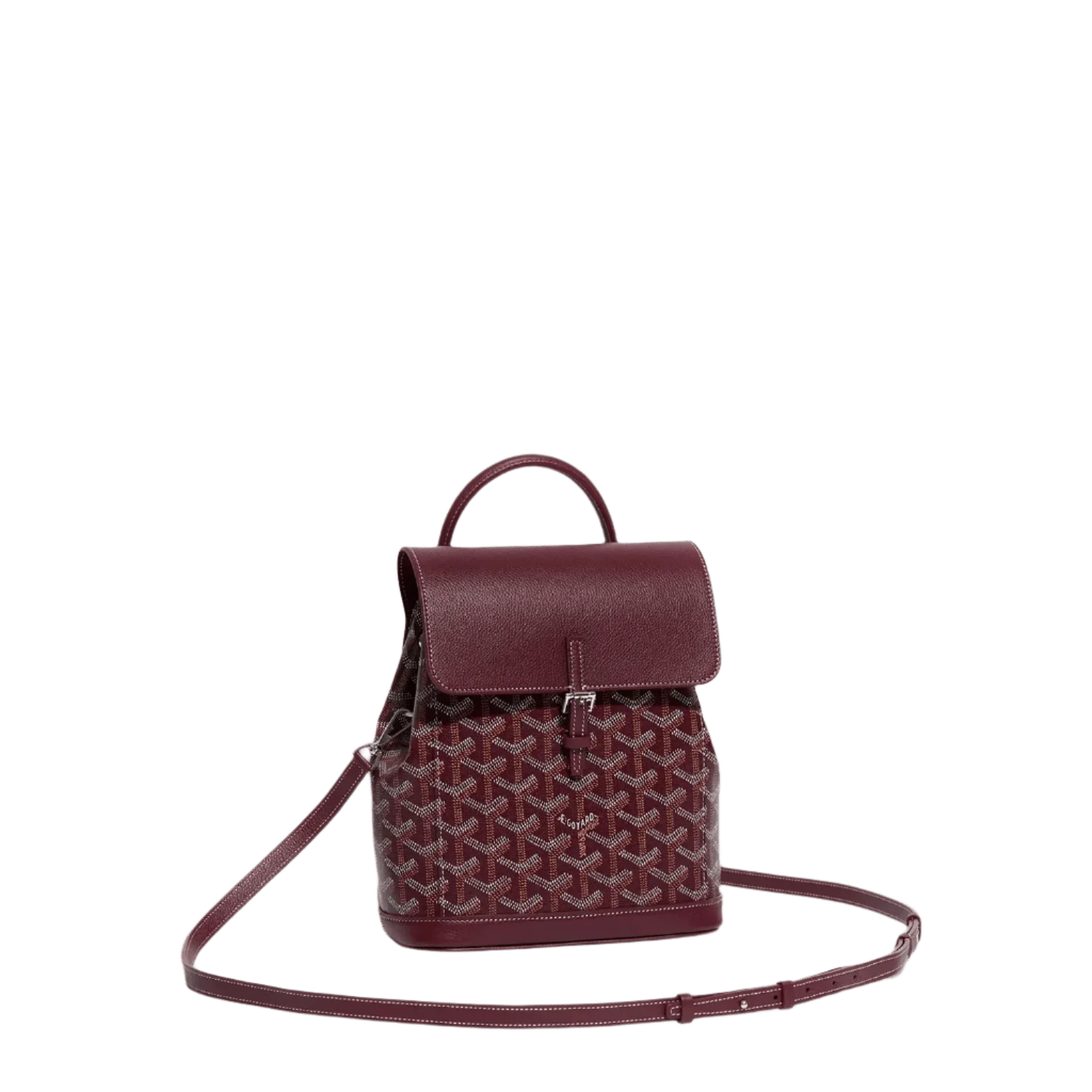 Goyard Alpin Mini Backpack Burgundy