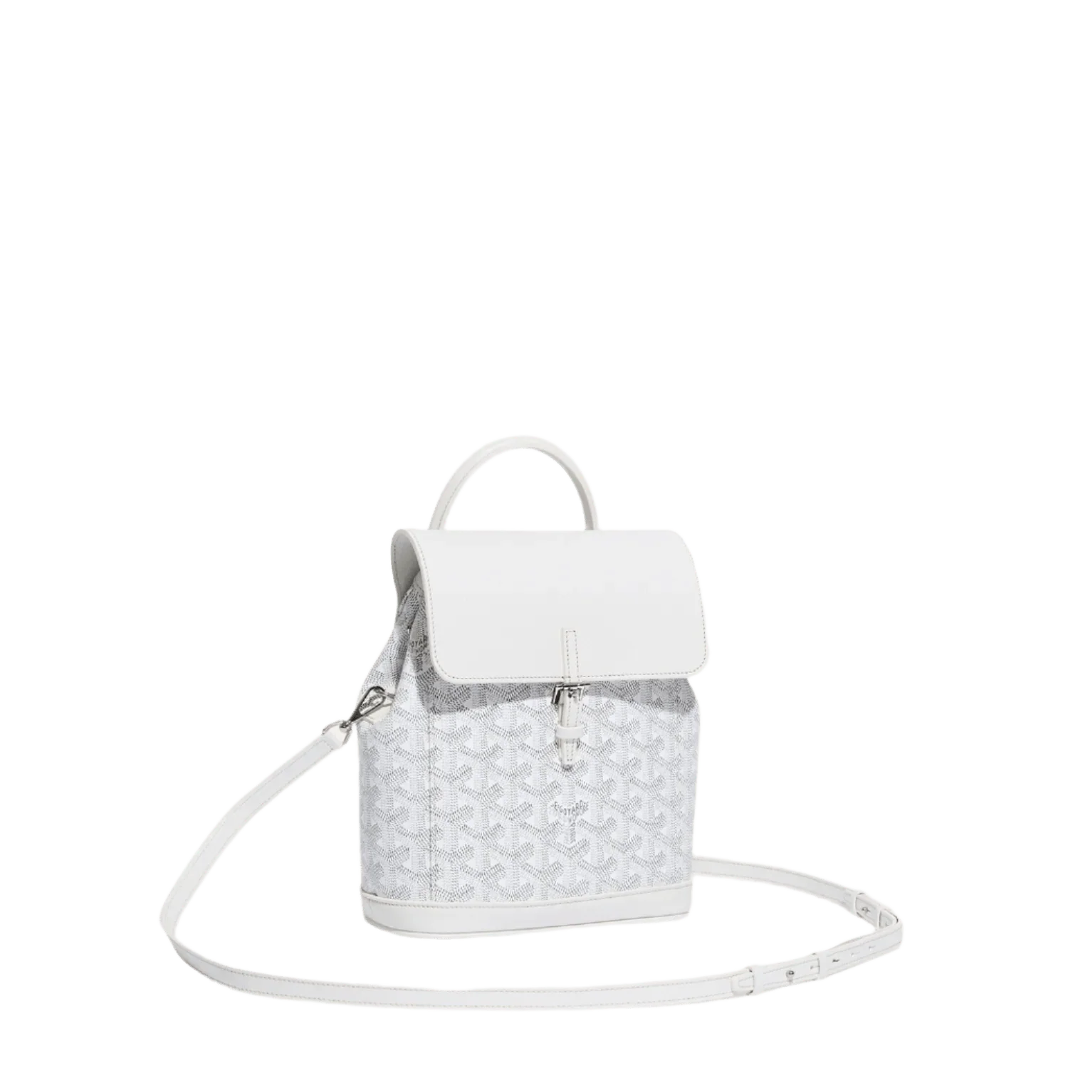 Goyard Alpin Mini Backpack White