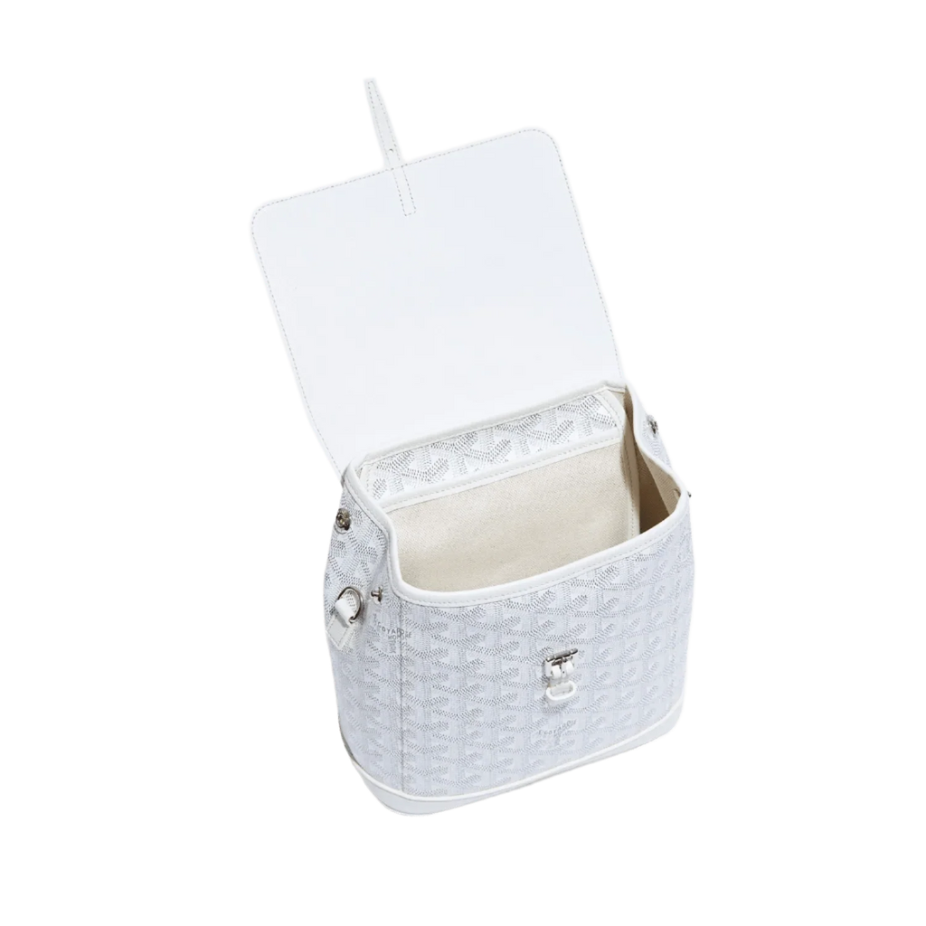 Goyard Alpin Mini Backpack White