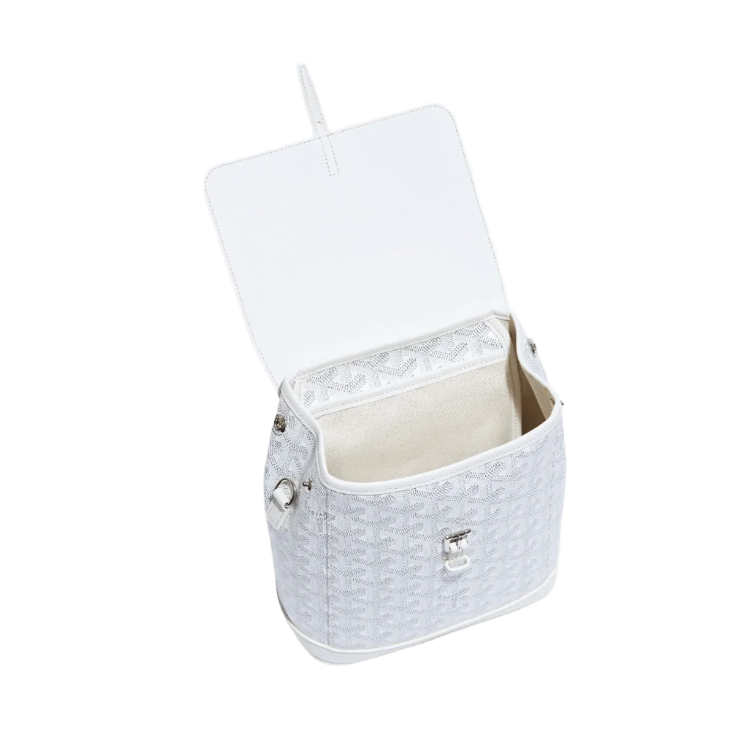 Goyard Alpin Mini Backpack White