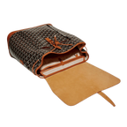 Goyard Alpin MM Backpack Black Tan