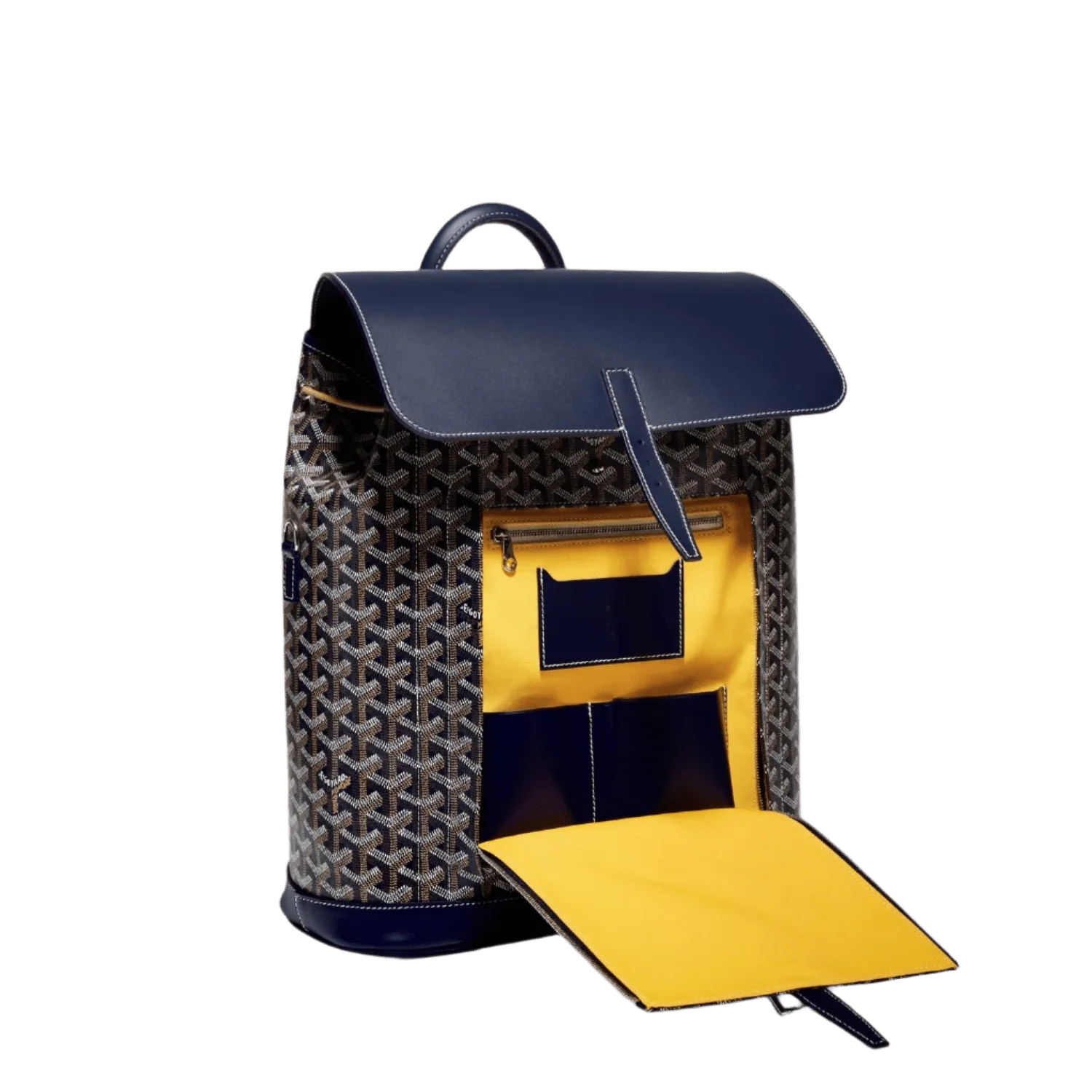 Goyard Alpin MM Backpack Navy