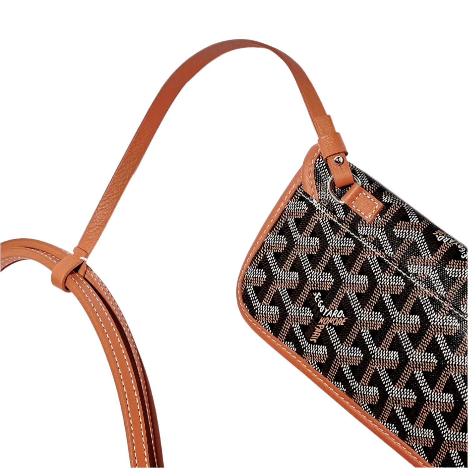 Goyard Anjou GM Bag Black Tan