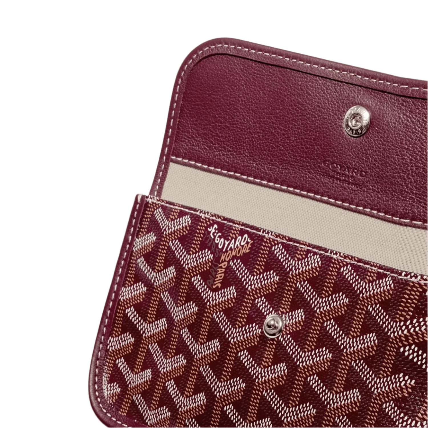 Goyard Anjou PM Bag Burgundy