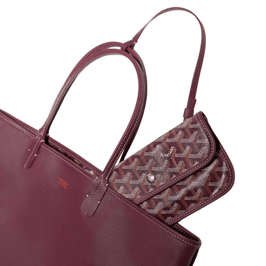 Goyard Anjou PM Bag Burgundy