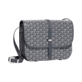 Goyard Goyardine Belvedere II Grey MM Messenger Bag