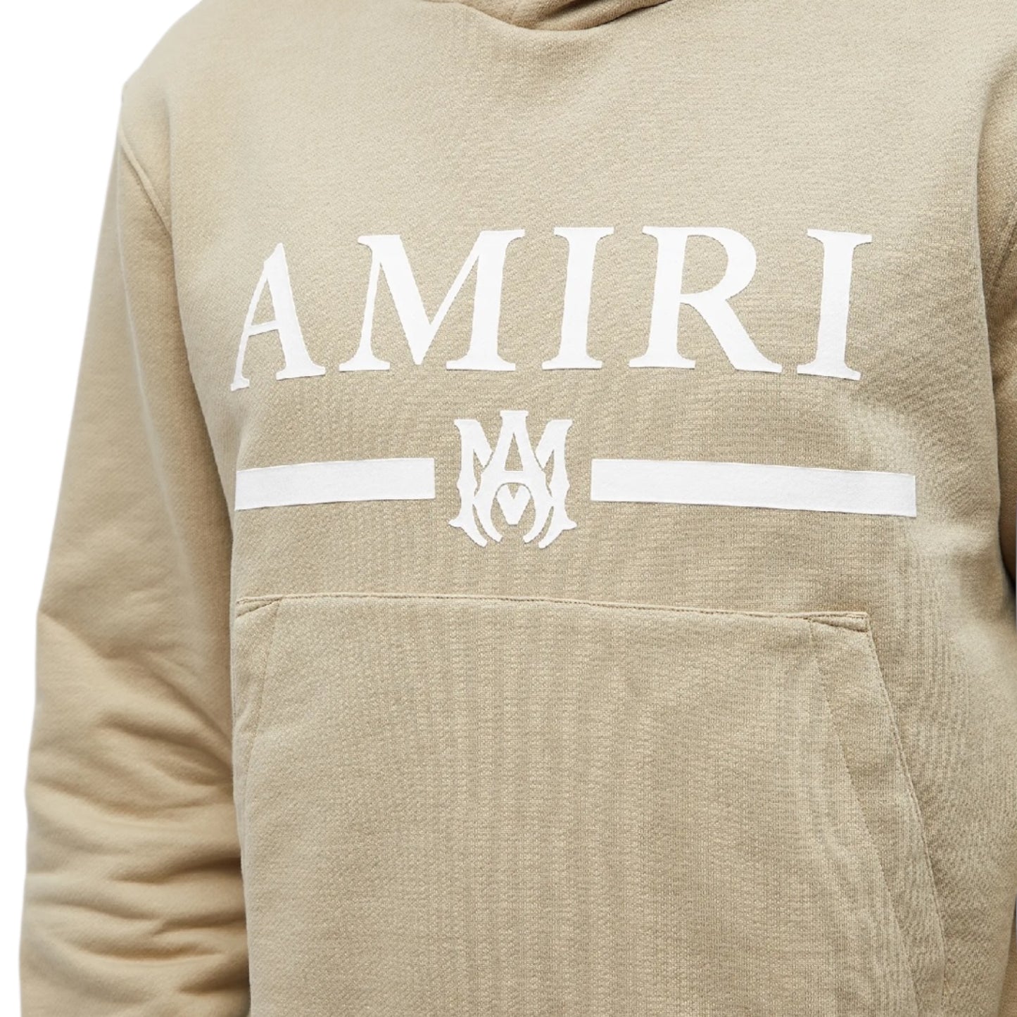 Amiri MA Bar Hoodie Tan