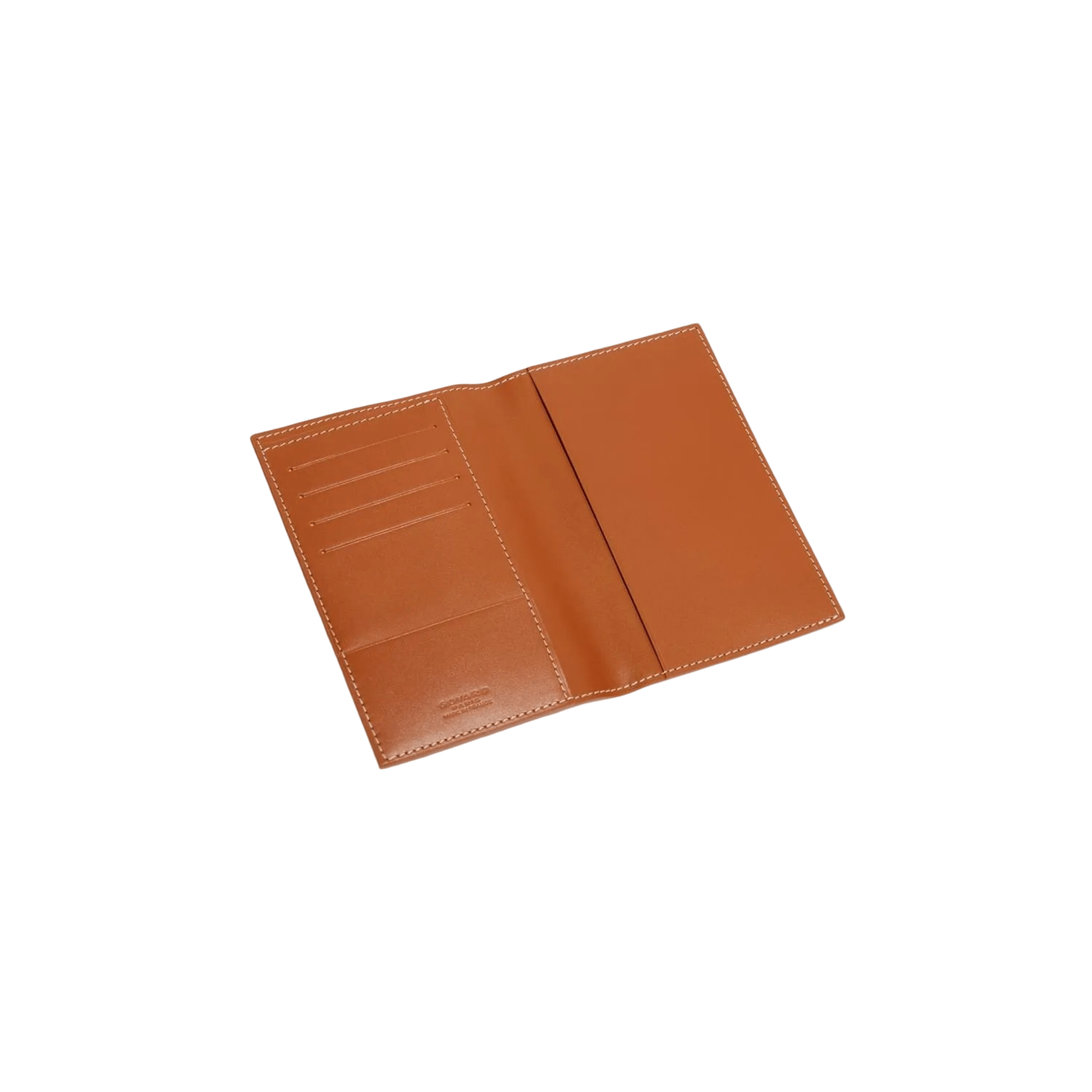 Goyard Grenelle Passport Cover Black Tan