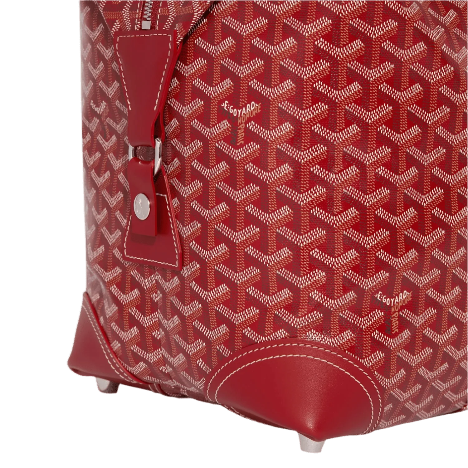 Goyard Bowling 45 Bag Red