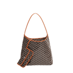 Goyard Boheme Hobo Bag Black Tan