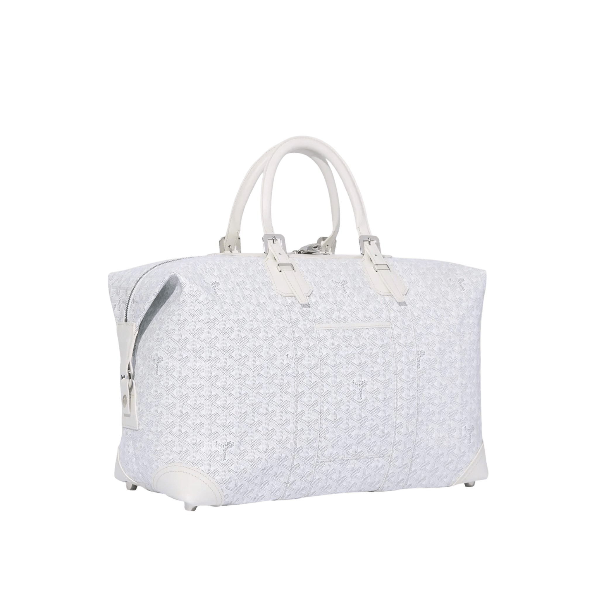 Goyard Bowling 45 Bag White