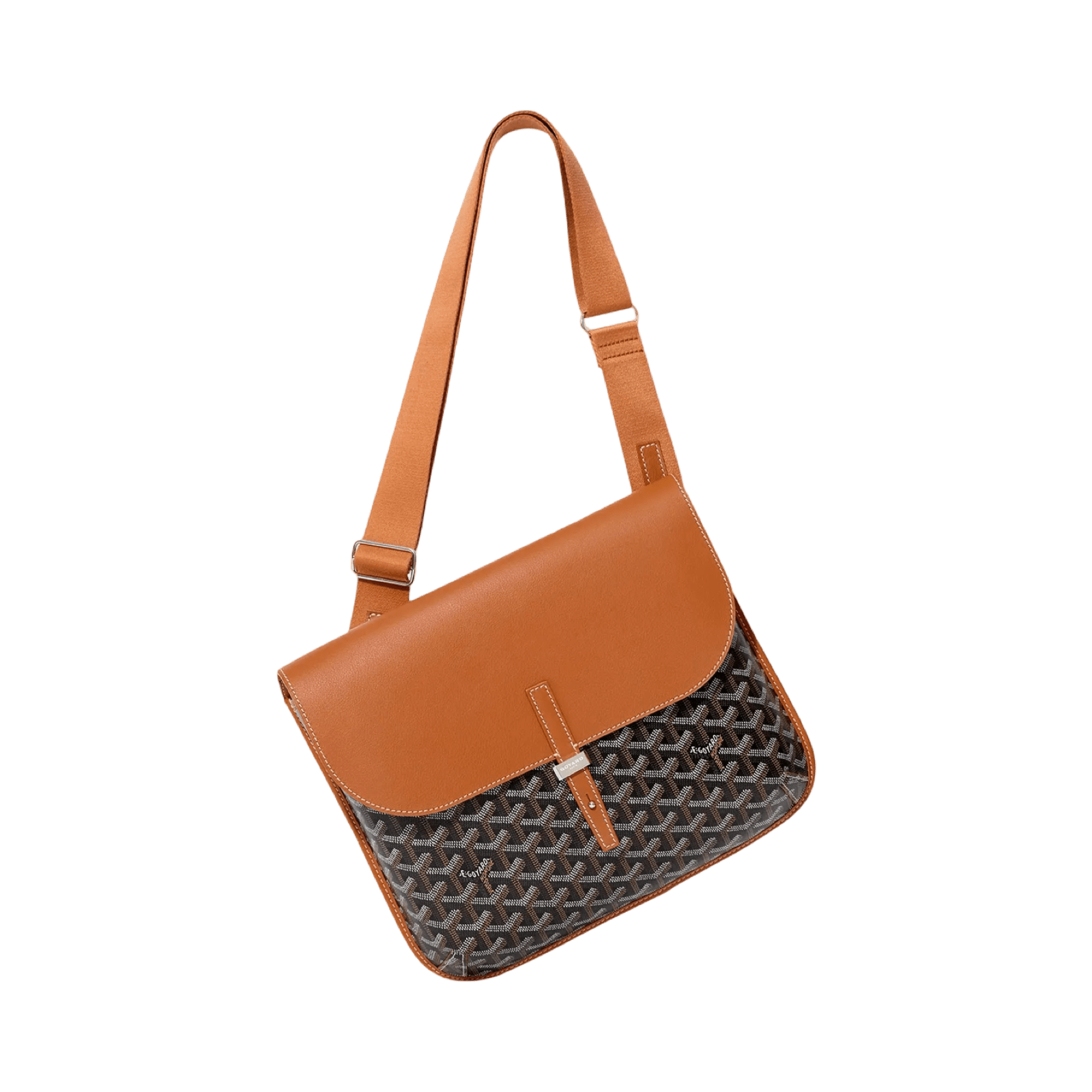 Goyard Coursier Messenger Bag Black & Tan