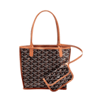 Goyard Anjou Mini Bag Black Tan