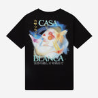 Casablanca Galactic Connection Oversize T-Shirt in Black - Castel Clothing