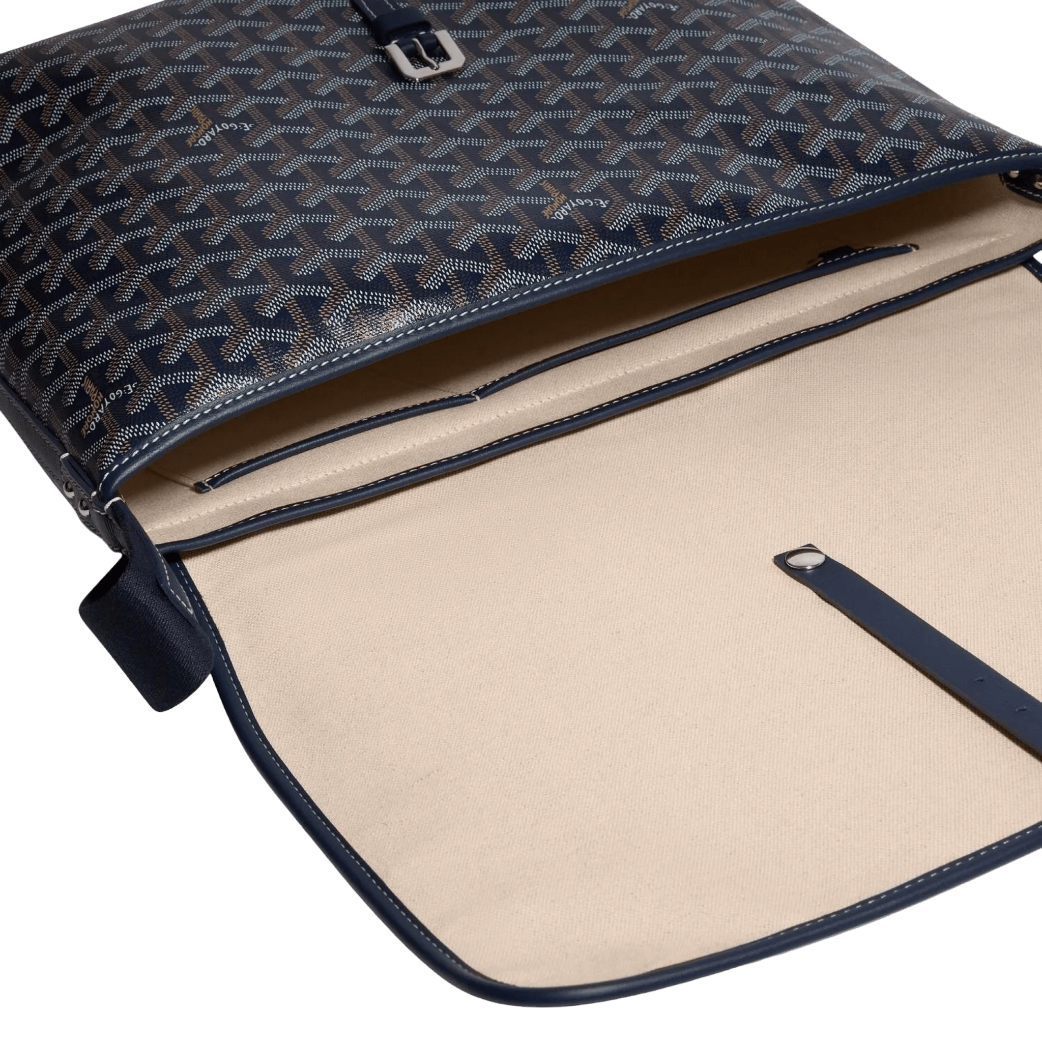 Goyard Capetien MM Messenger Bag Blue