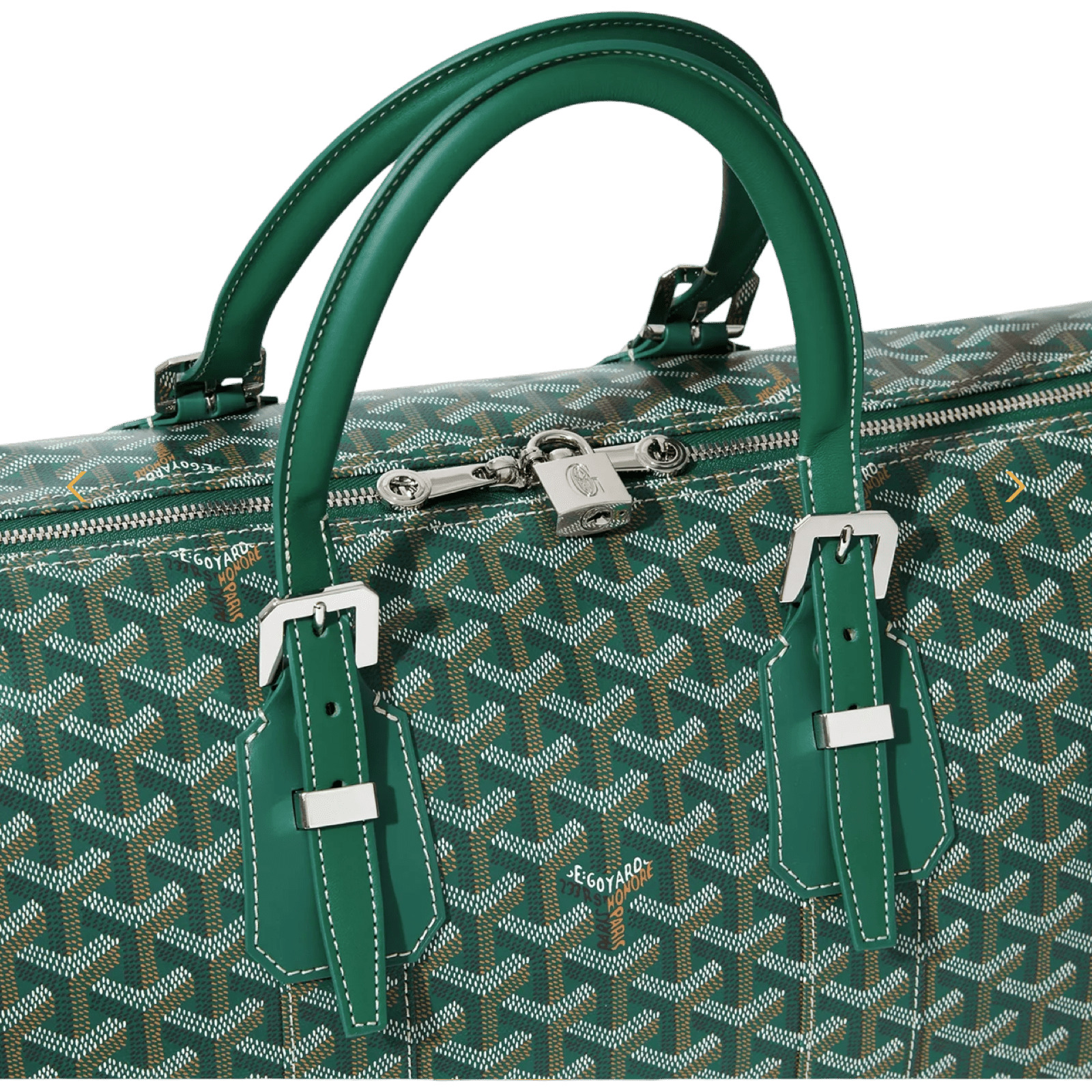 Goyard Boston 50 Bag Green