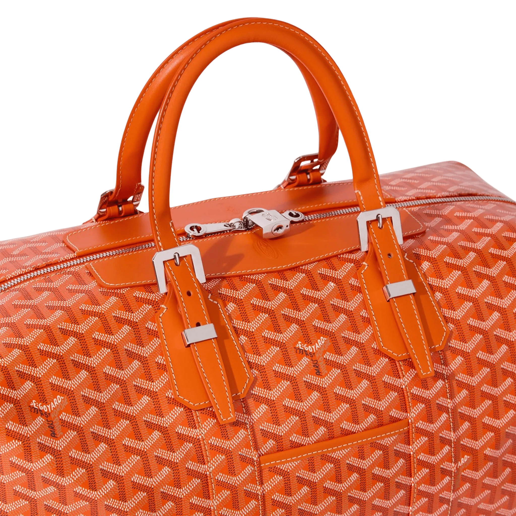 Goyard Bowling 45 Bag Orange