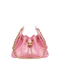 Chanel 25 Mini Handbag Grained Calfskin & Gold-Tone Metal Pink - Castel Clothing