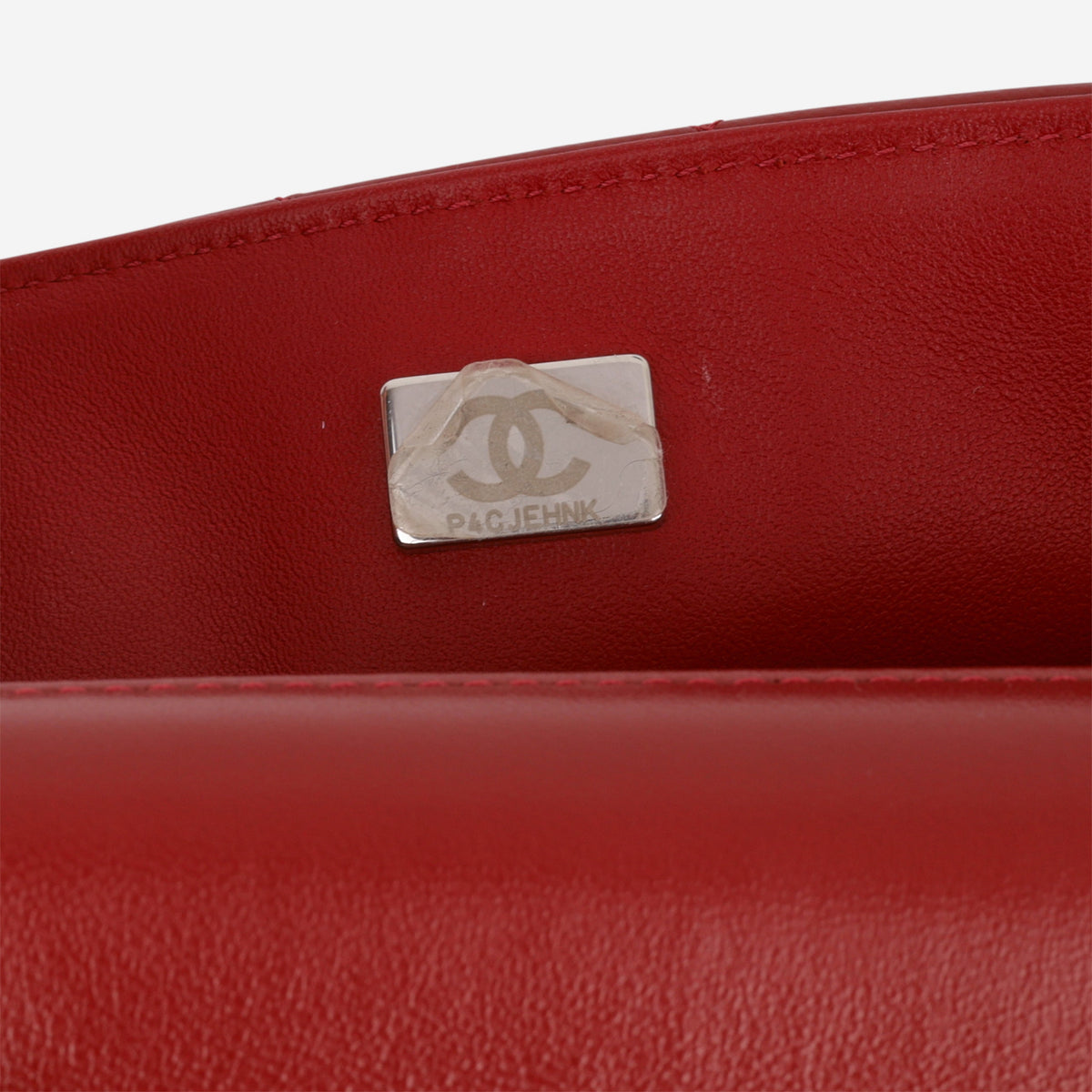 Chanel Chanel Mini Rectangular in Red Lambskin - Castel Clothing