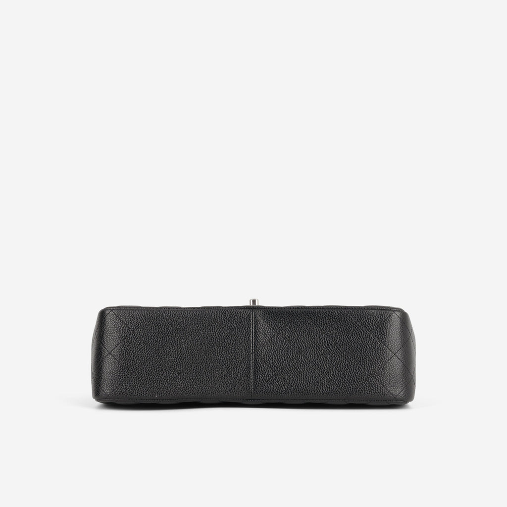 Chanel Chanel Jumbo Classic Flap in Black Caviar - Castel Clothing