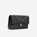Chanel Chanel Jumbo Classic Flap in Black Caviar - Castel Clothing