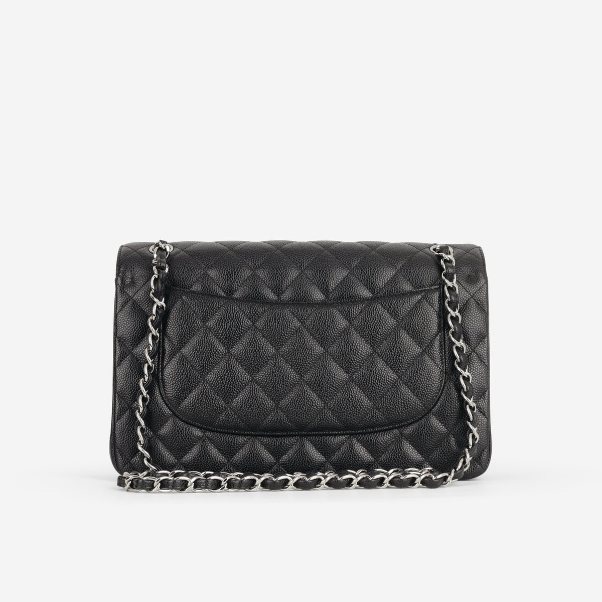 Chanel Chanel Jumbo Classic Flap in Black Caviar - Castel Clothing