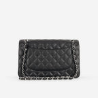 Chanel Chanel Jumbo Classic Flap in Black Caviar - Castel Clothing
