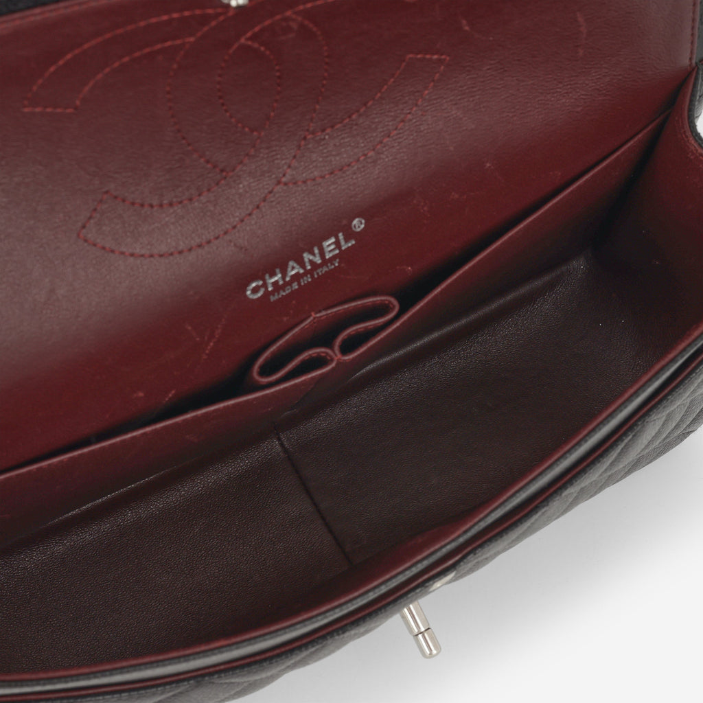 Chanel Chanel Jumbo Classic Flap in Black Caviar - Castel Clothing
