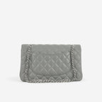 Chanel Chanel Medium Classic Flap in Grey Caviar - Castel Clothing