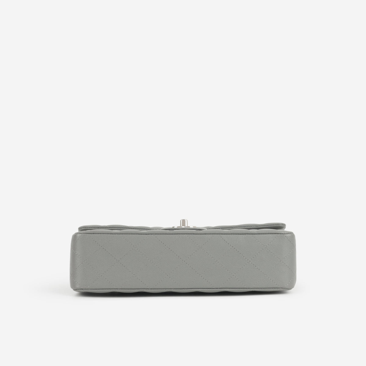 Chanel Chanel Medium Classic Flap in Grey Caviar - Castel Clothing