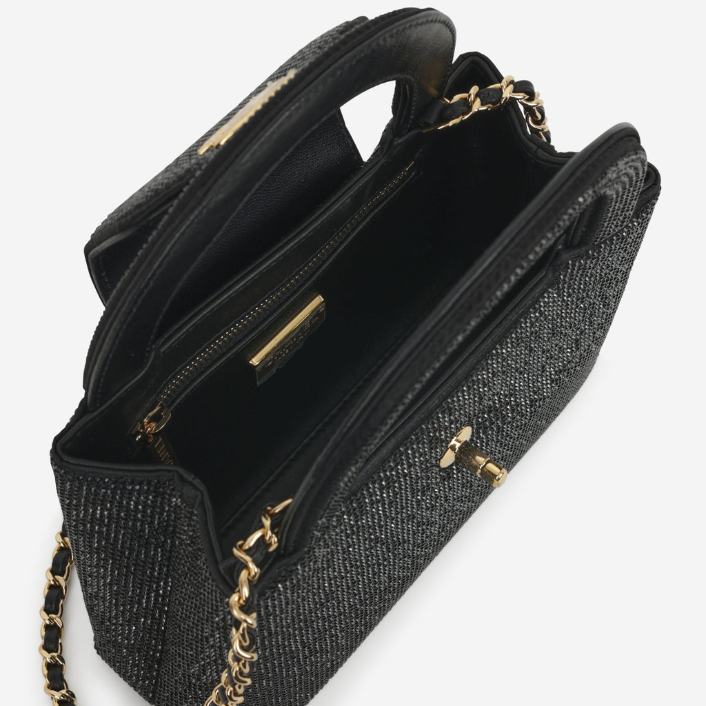 Chanel Chanel FW26 Small Kelly Re-Edition in Black Strass - Castel Clothing