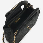 Chanel Chanel FW26 Small Kelly Re-Edition in Black Strass - Castel Clothing