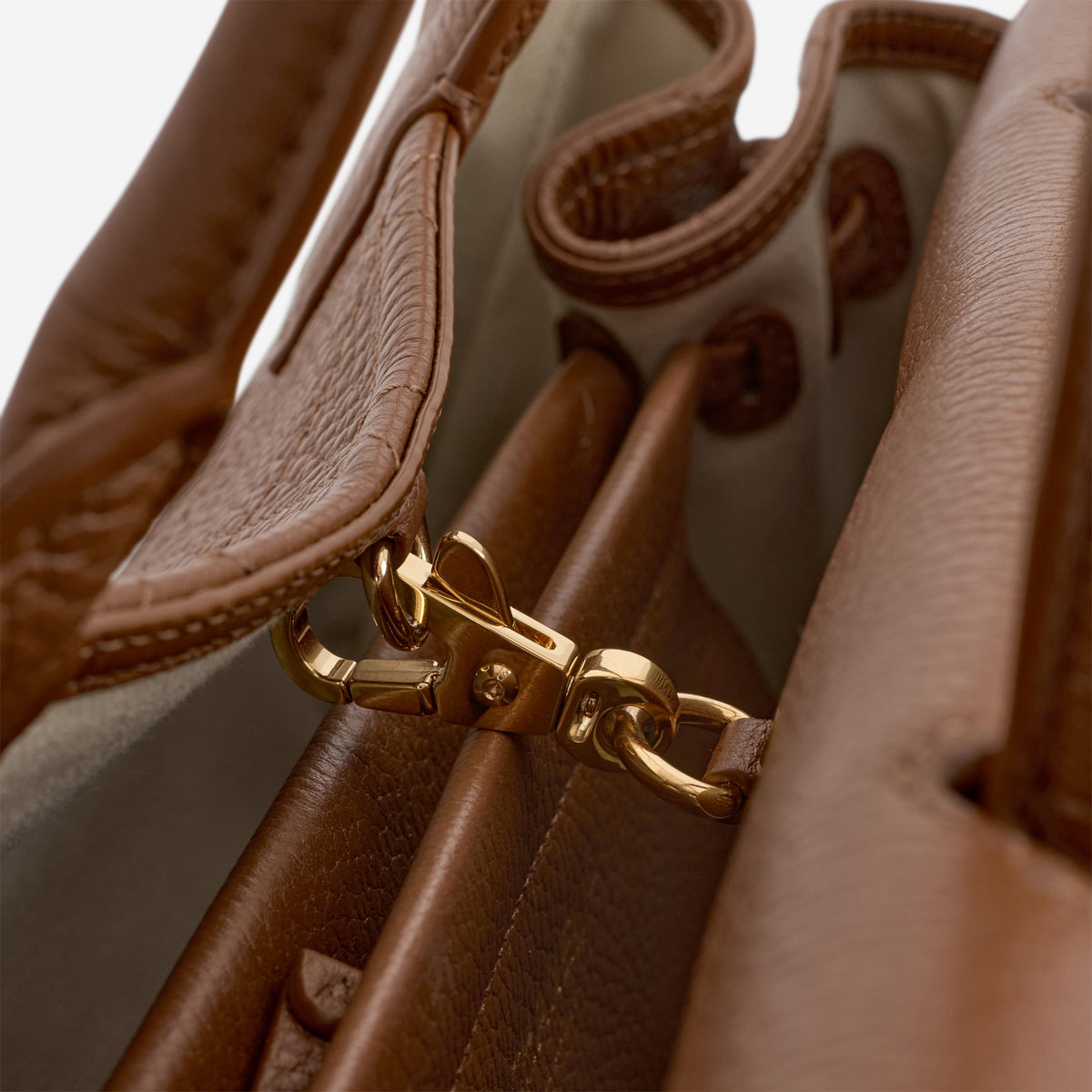 Chanel Chanel Small Tote in Brown Calfskin - Castel Clothing