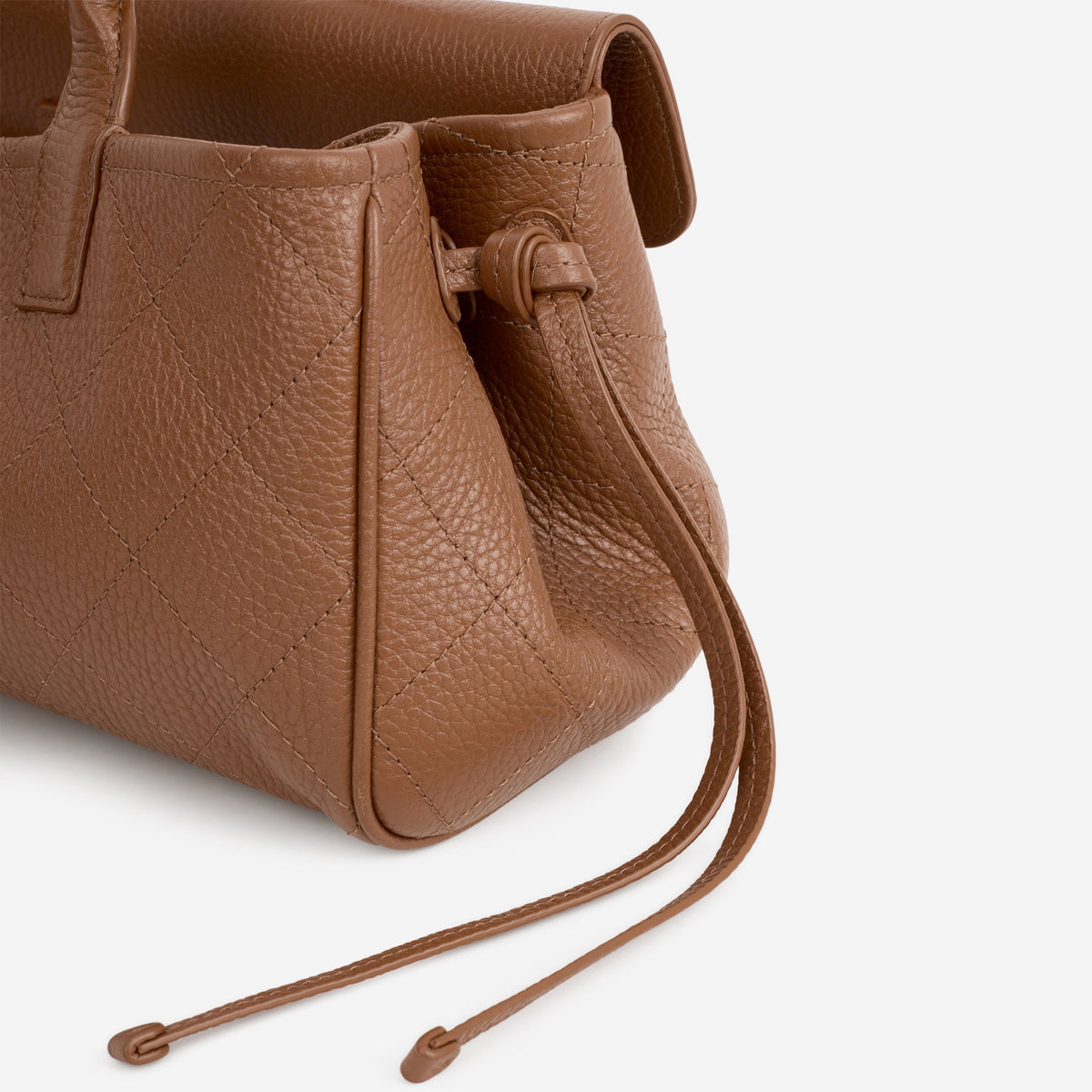 Chanel Chanel Small Tote in Brown Calfskin - Castel Clothing