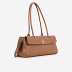 Chanel Chanel Small Tote in Brown Calfskin - Castel Clothing