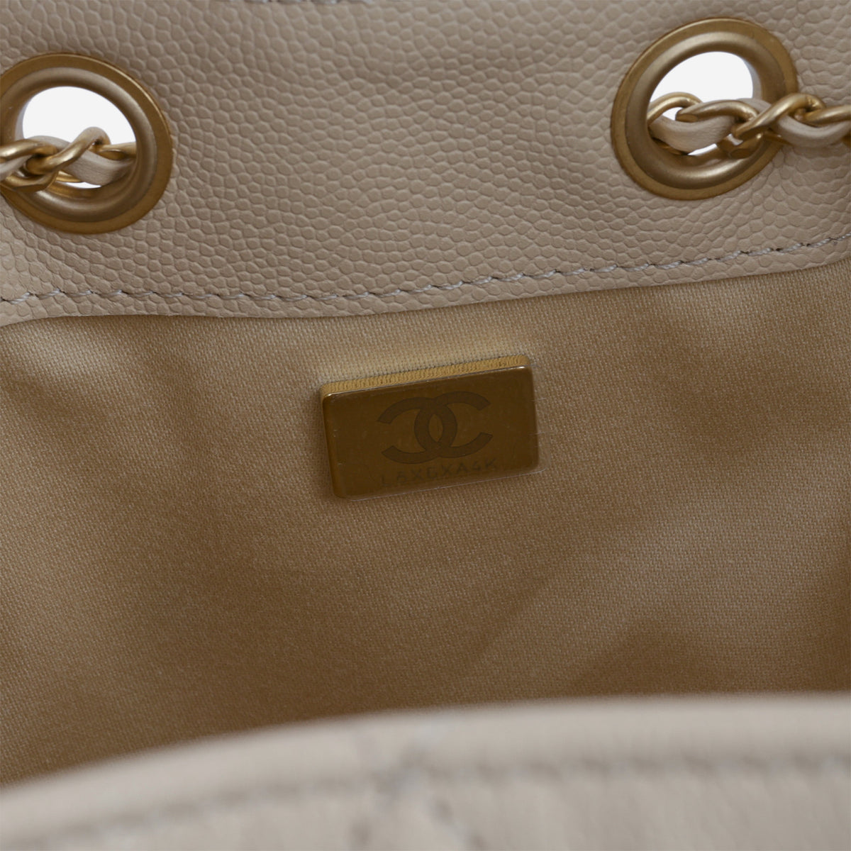 Chanel Chanel Small 25 Hobo in Beige Caviar - Castel Clothing