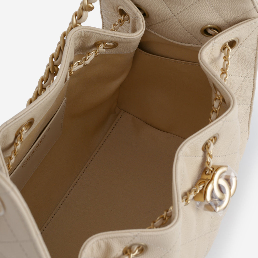 Chanel Chanel Small 25 Hobo in Beige Caviar - Castel Clothing