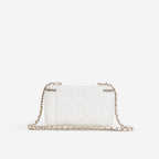 Chanel Chanel Small Vanity on Chain in White Caviar - Castel Clothing