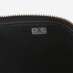 Chanel Chanel Small Chain Top Handle Vanity in Black Lambskin - Castel Clothing