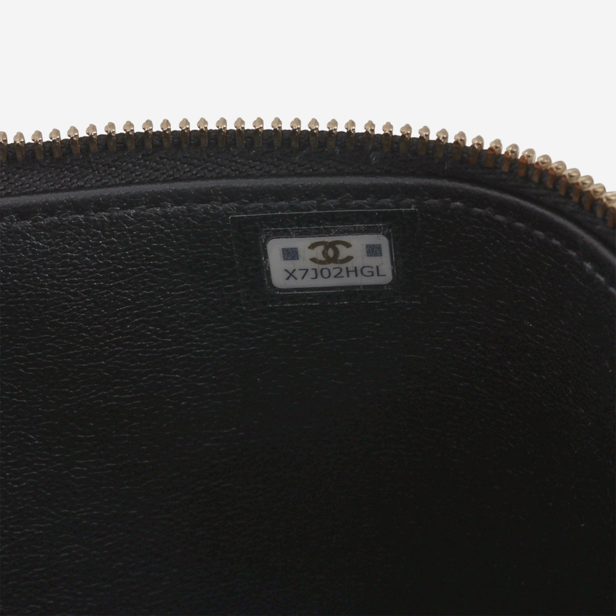 Chanel Chanel Small Chain Top Handle Vanity in Black Lambskin - Castel Clothing