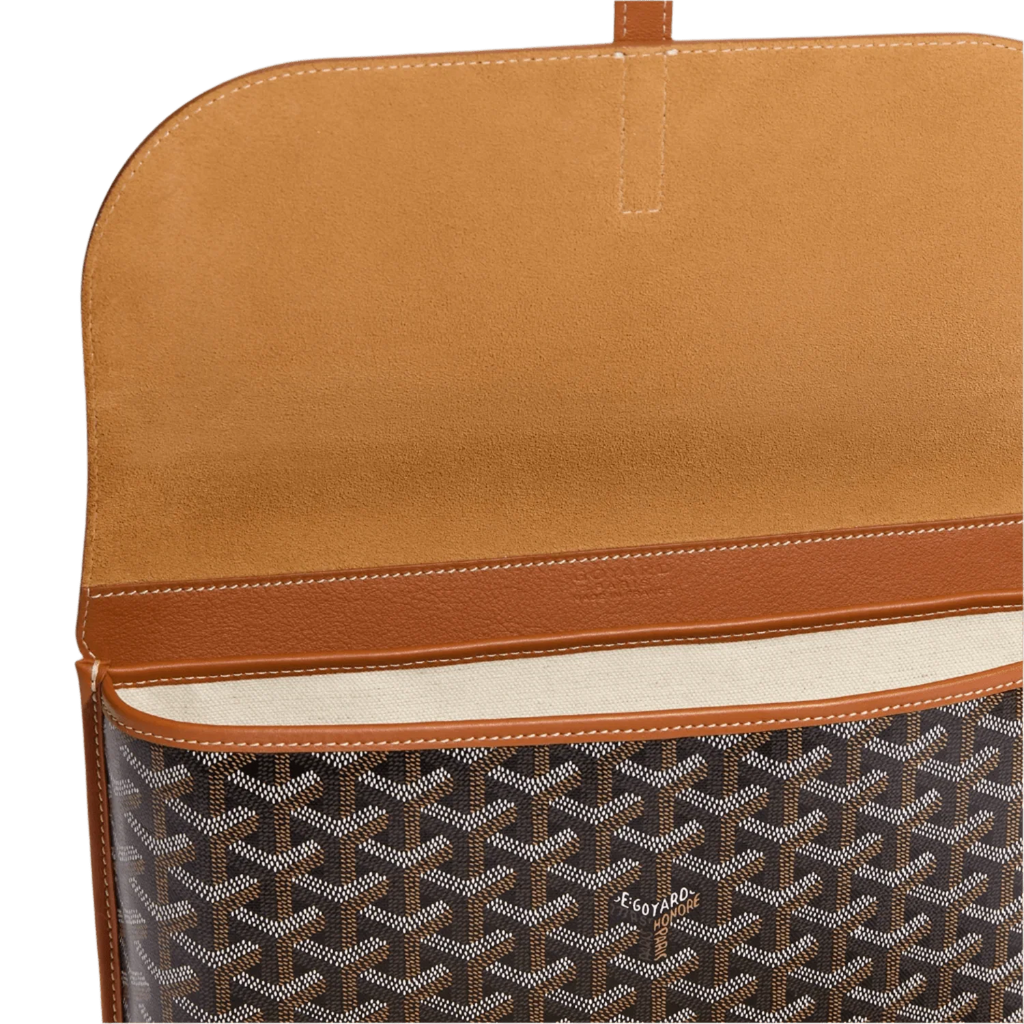 Goyard Coursier Messenger Bag Black & Tan