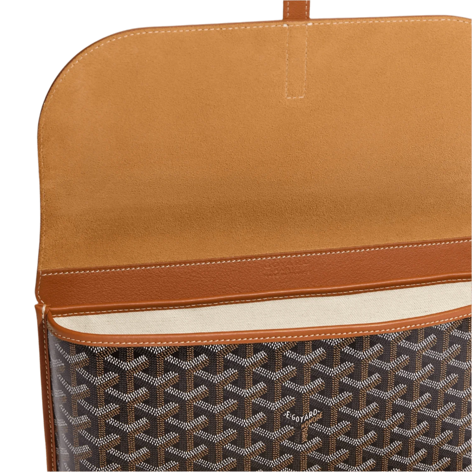 Goyard Coursier Messenger Bag Black & Tan