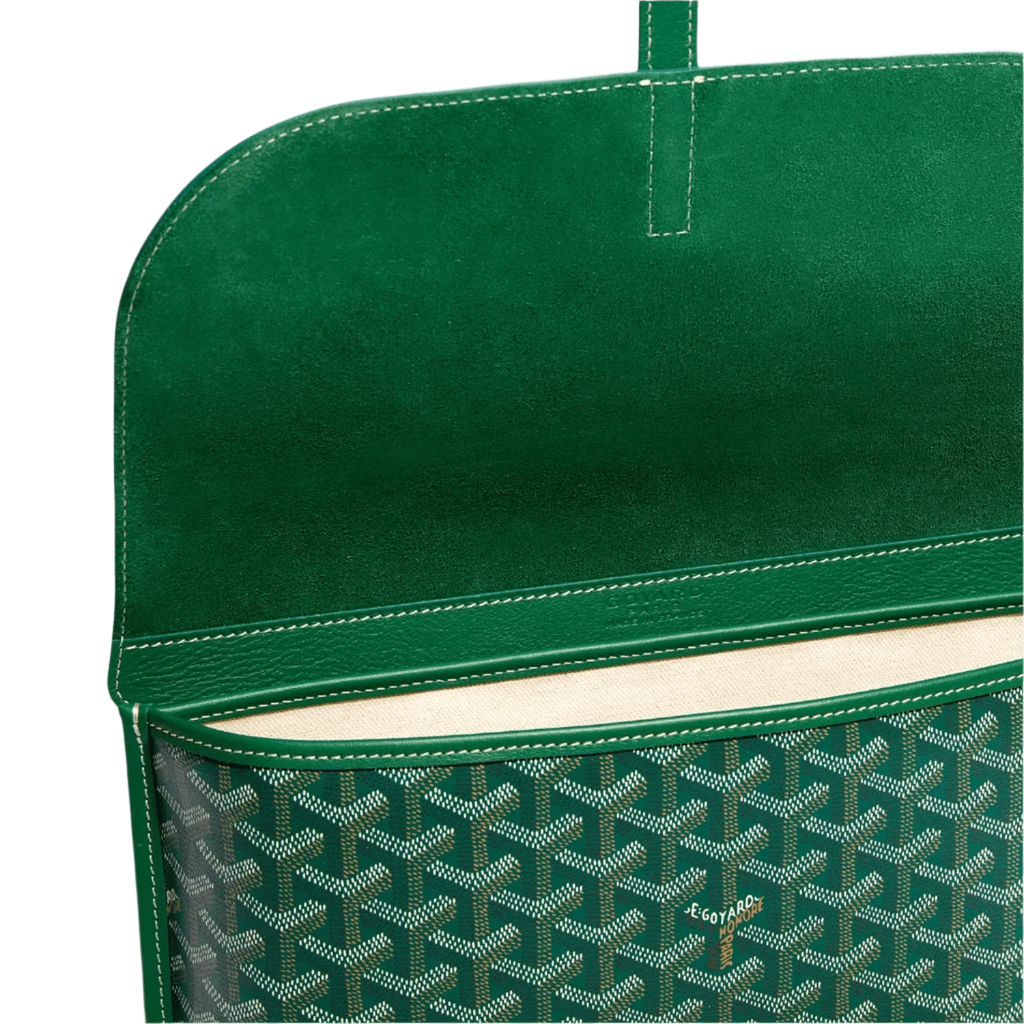 Goyard Coursier Messenger Bag Green