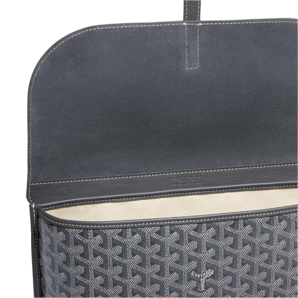 Goyard Coursier Messenger Bag Grey