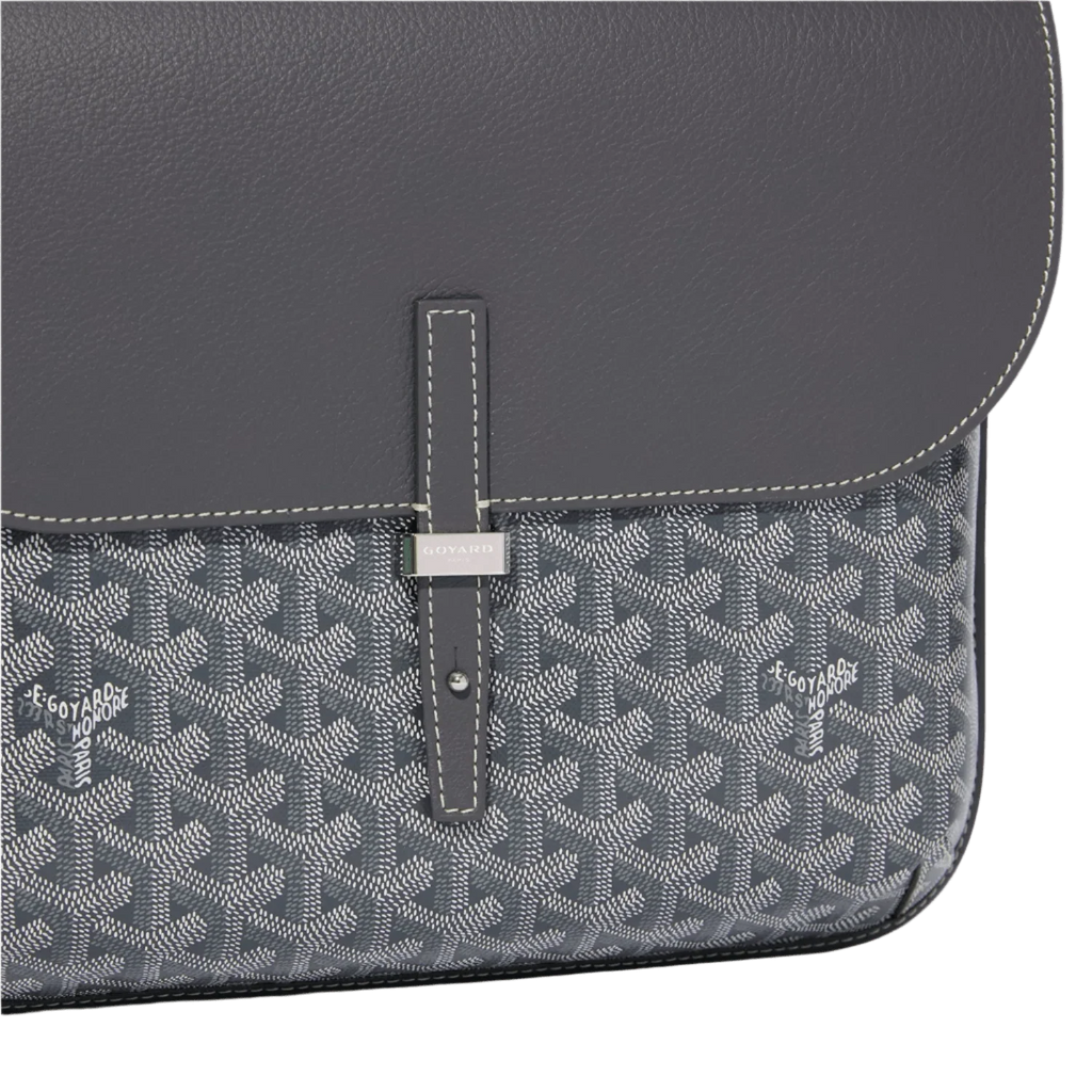 Goyard Coursier Messenger Bag Grey